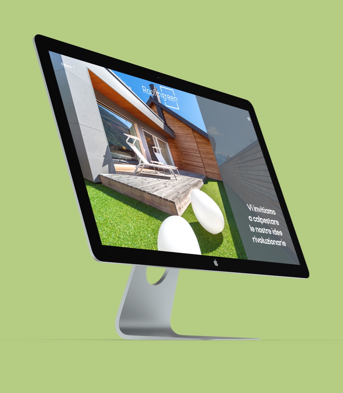 Graphic restyling and multi-country website creation for Roofingreen