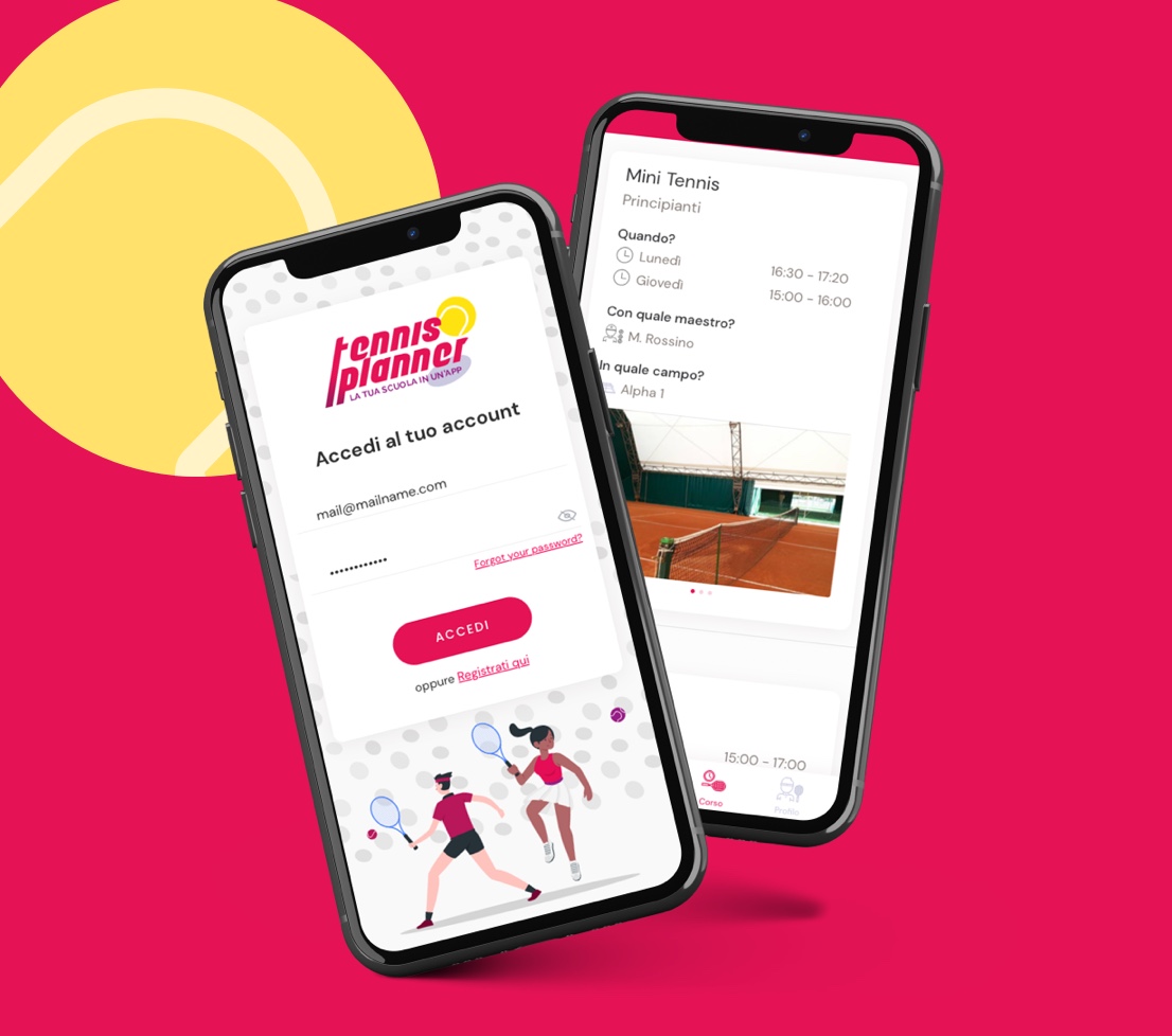 Development of a mobile app dedicated to tennis