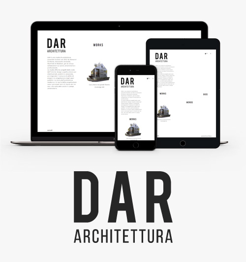 DAR architettura: logo and web site