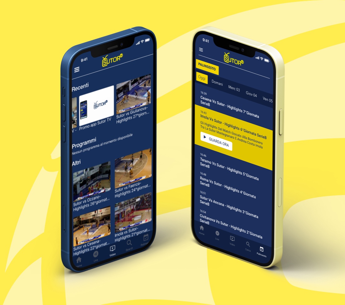 SutorTV: sviluppo di un’app mobile dedicata al basket